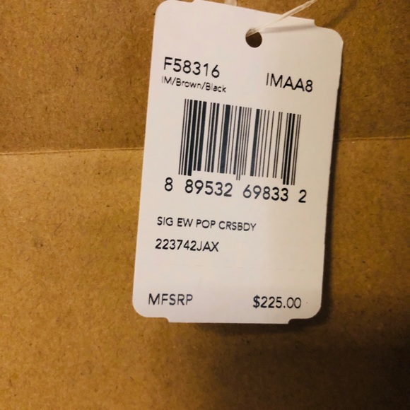 NWT Coach Crossbody Authentic Bag - Picture 7 of 8